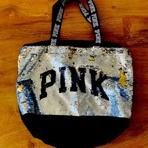 PINK zippered Bag
